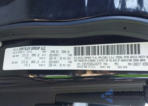 2014 Jeep Cherokee Latitude from USA, damaged, VIN 1C4PJMCB2EW165777